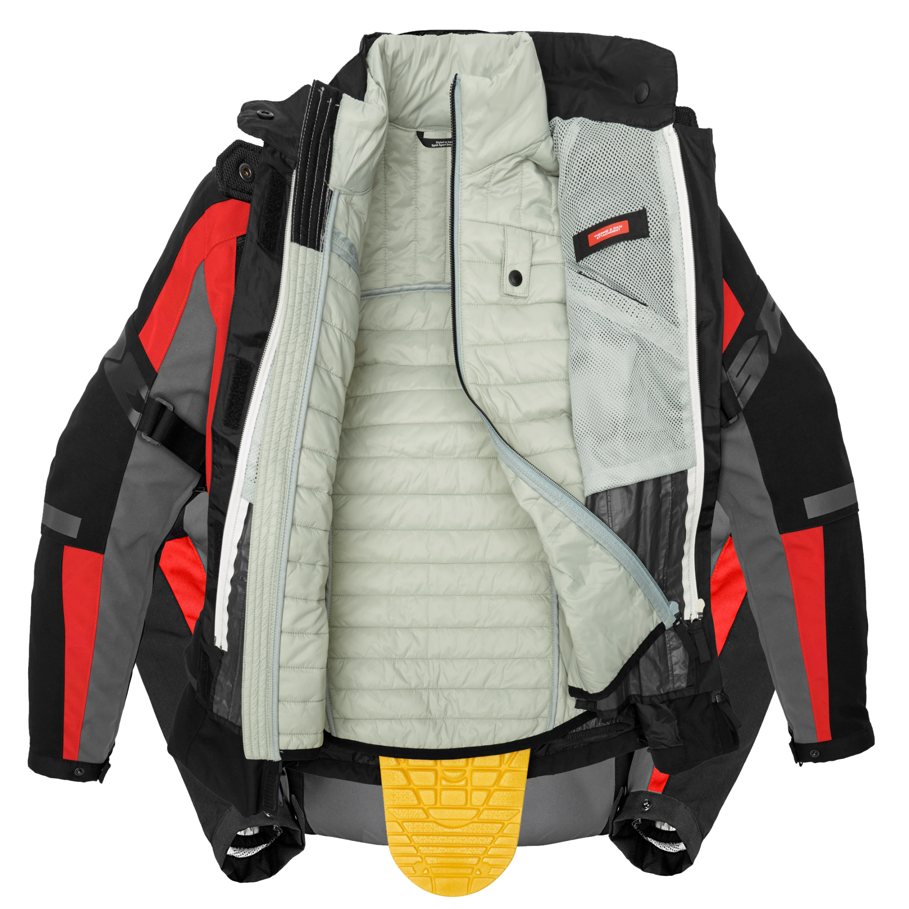 Дамско текстилно яке SPIDI 4 SEASON EVO RED