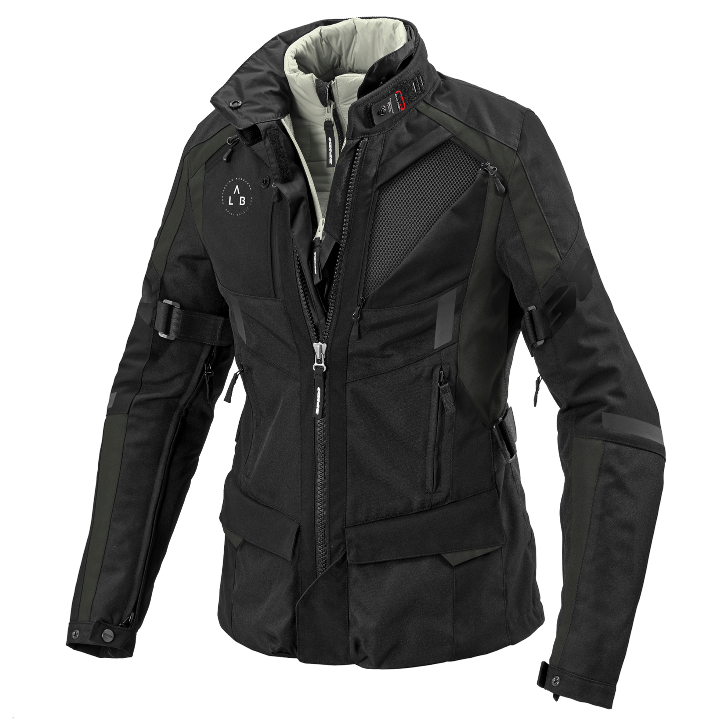 Дамско текстилно яке SPIDI 4 SEASON EVO Dark green/Black