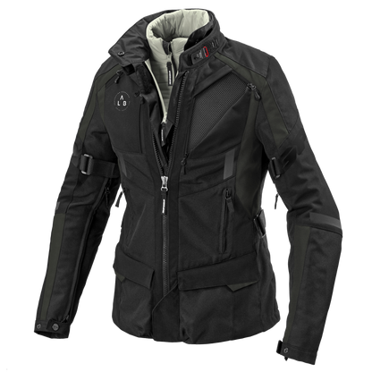 Дамско текстилно яке SPIDI 4 SEASON EVO Dark green/Black