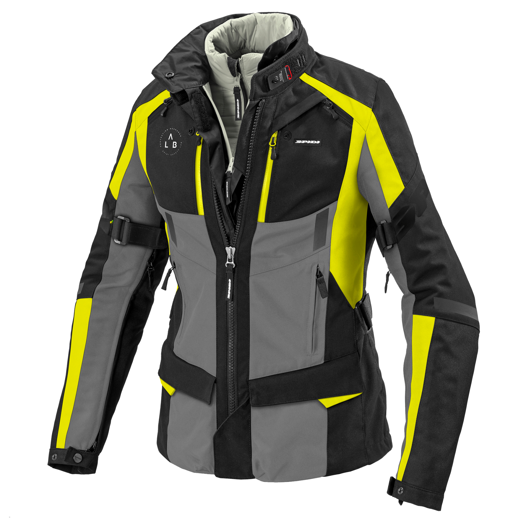 Дамско текстилно яке SPIDI 4 SEASON EVO Yelllow fluo