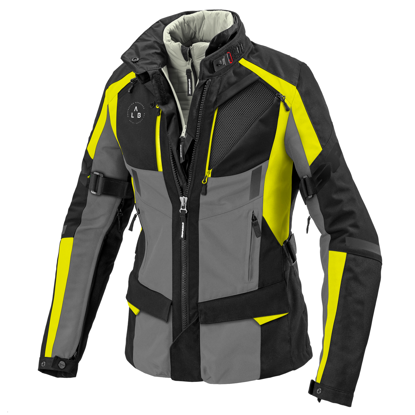 Дамско текстилно яке SPIDI 4 SEASON EVO Yelllow fluo