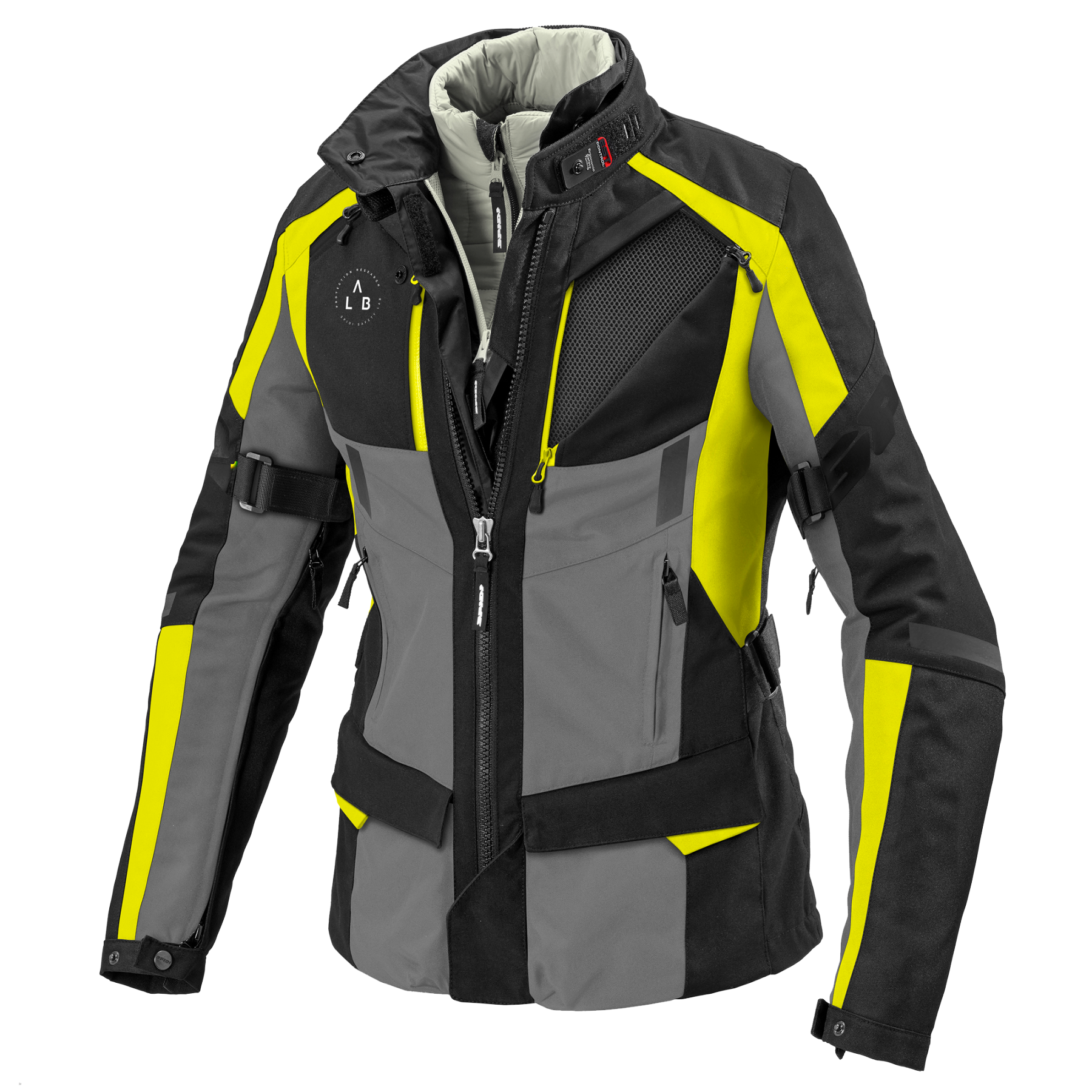 Дамско текстилно яке SPIDI 4 SEASON EVO Yelllow fluo