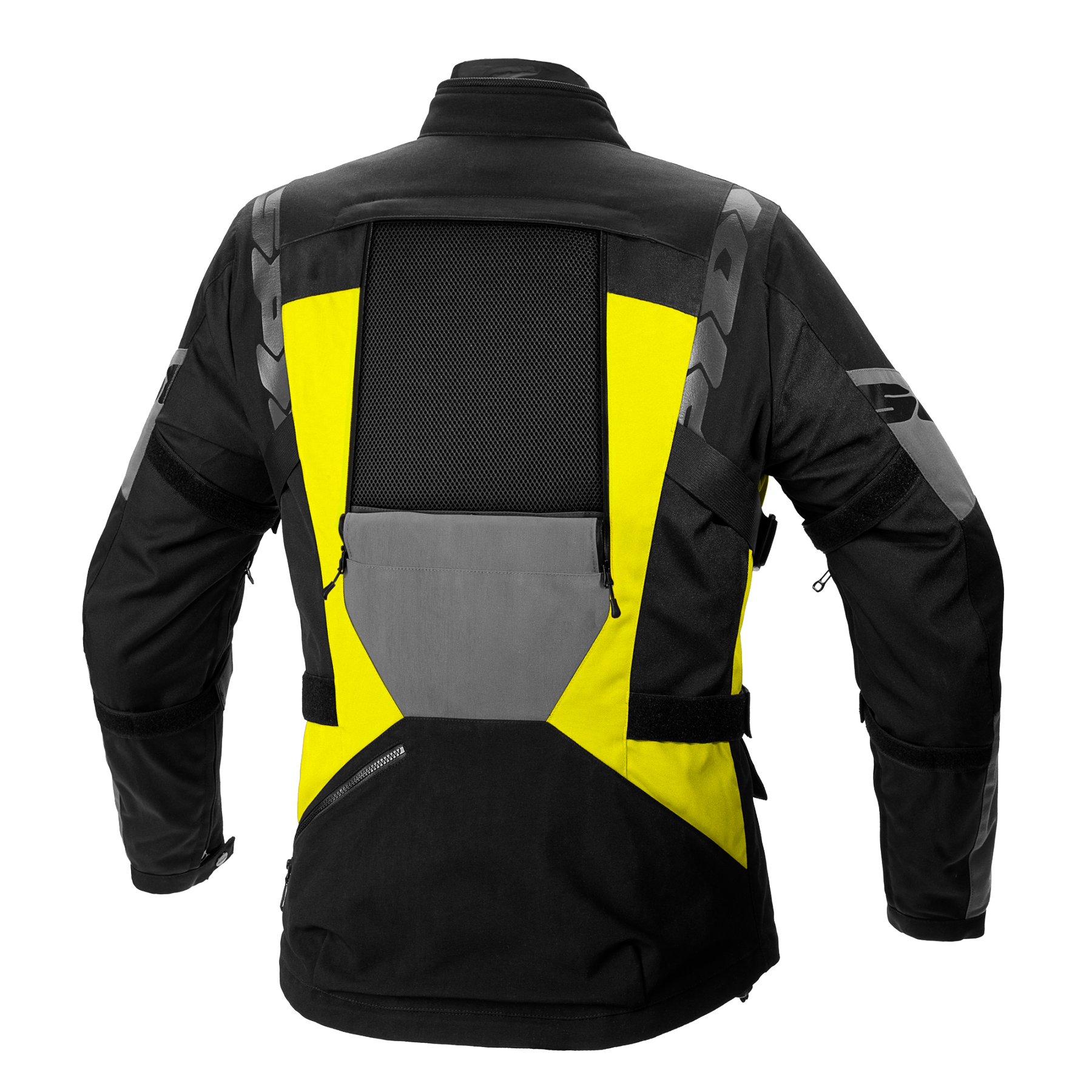 Текстилно мото яке SPIDI 4 SEASON EVO Yellow Fluo