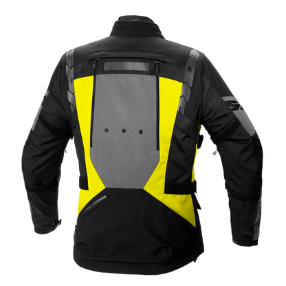 Текстилно мото яке SPIDI 4 SEASON EVO Yellow Fluo