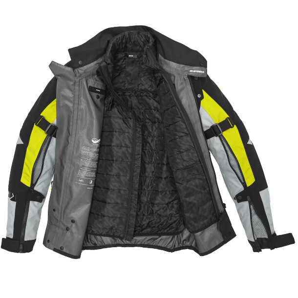 Текстилно мото яке SPIDI ALLROAD 3в1 YELLOW FLUO