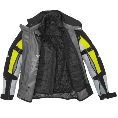 Текстилно мото яке SPIDI ALLROAD 3в1 YELLOW FLUO