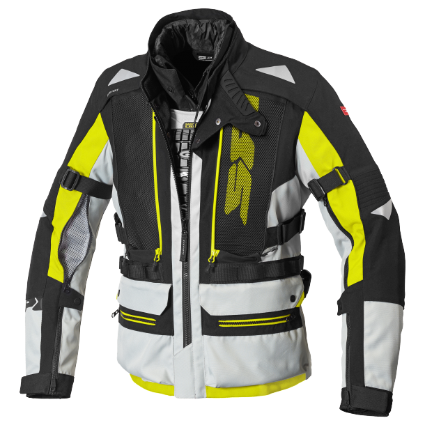 Текстилно мото яке SPIDI ALLROAD 3в1 YELLOW FLUO