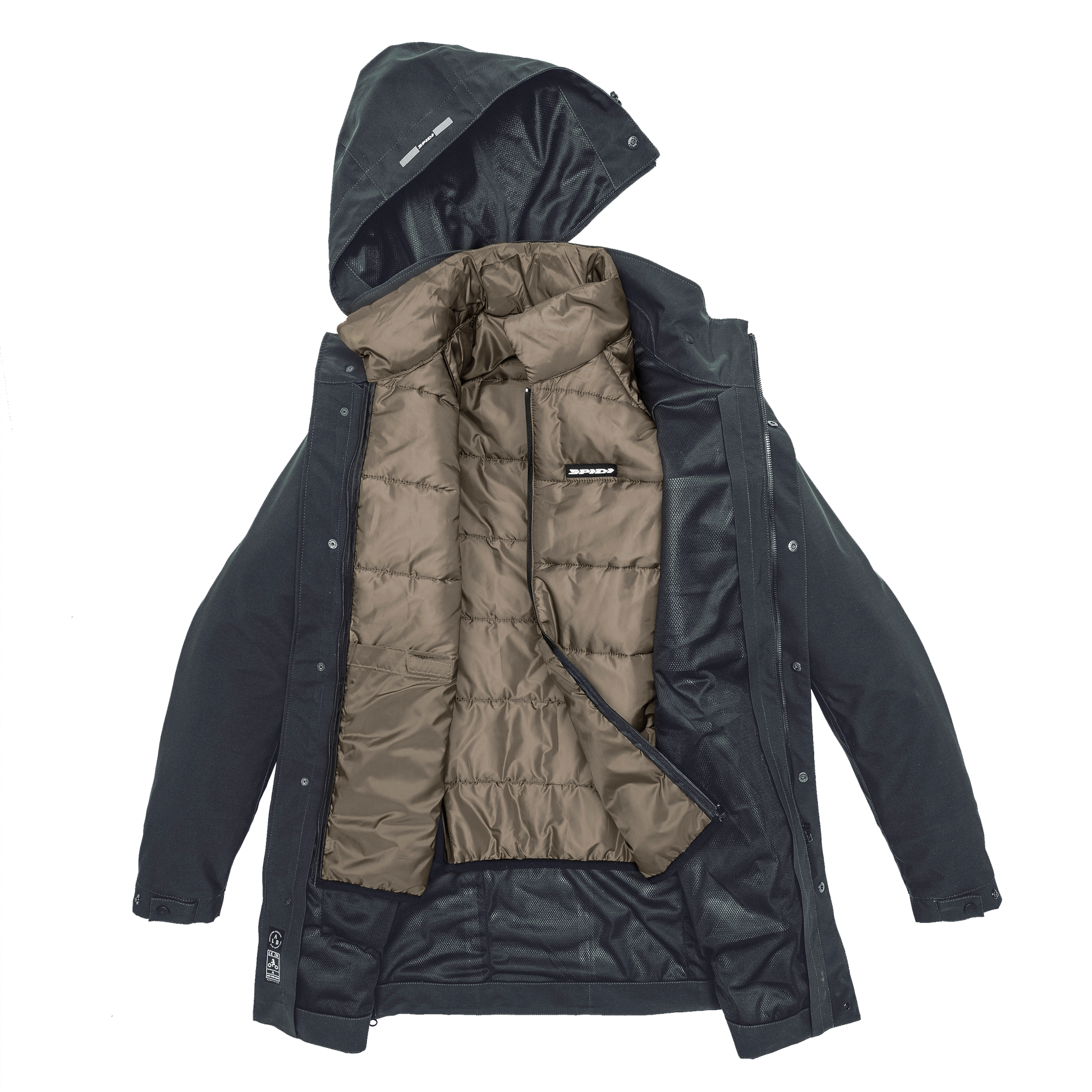 Текстилно мото яке SPIDI BETA EVO PRIMALOFT Anthracite