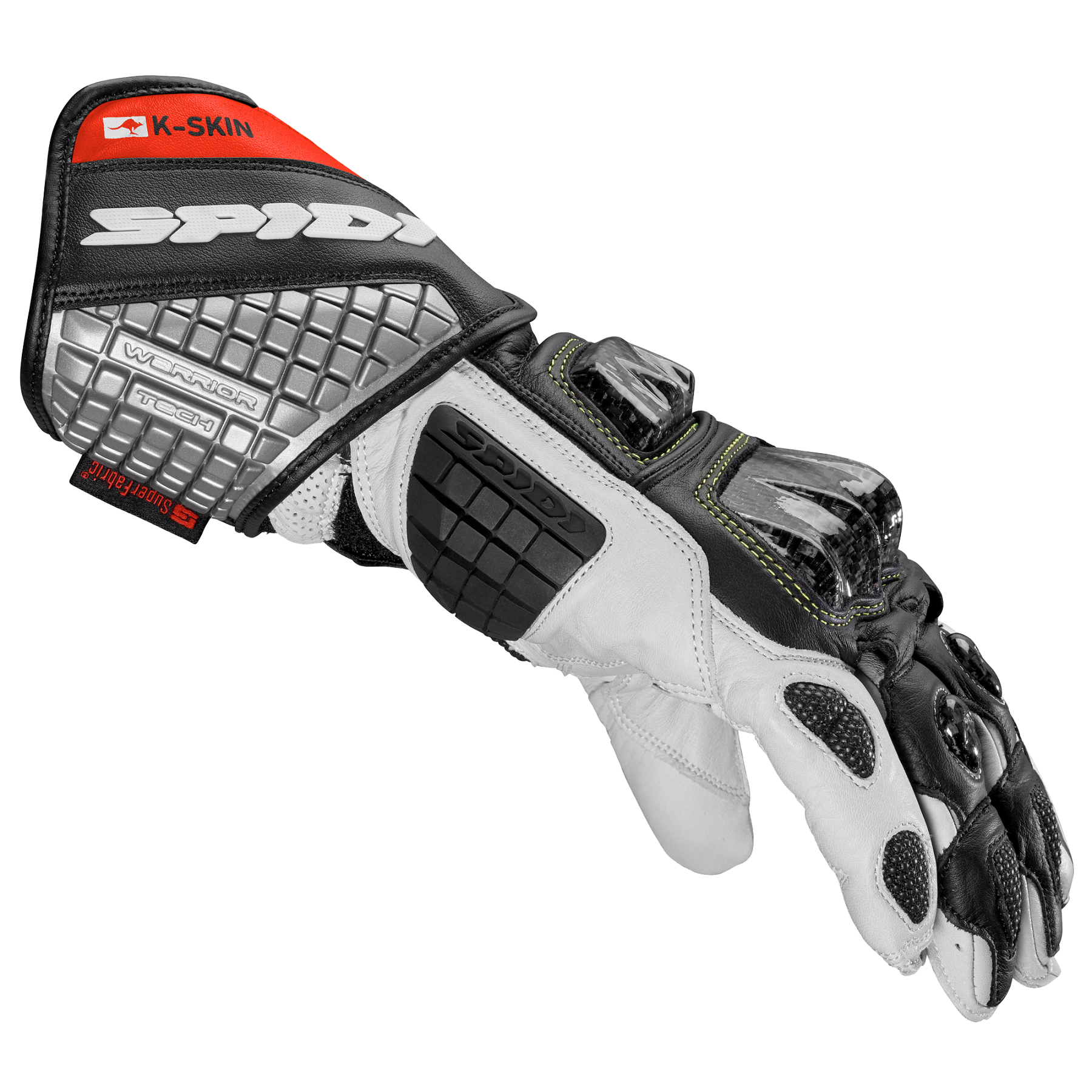 Мото ръкавици SPIDI Carbo Kangaroo BLACK/RED