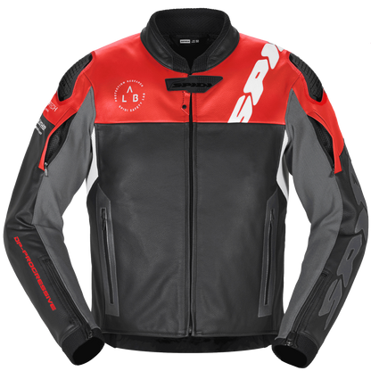 Кожено мото яке SPIDI DP PROGRESSIVE LEATHER Red