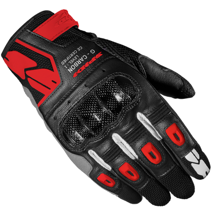 Мото ръкавици SPIDI G-CARBON Red