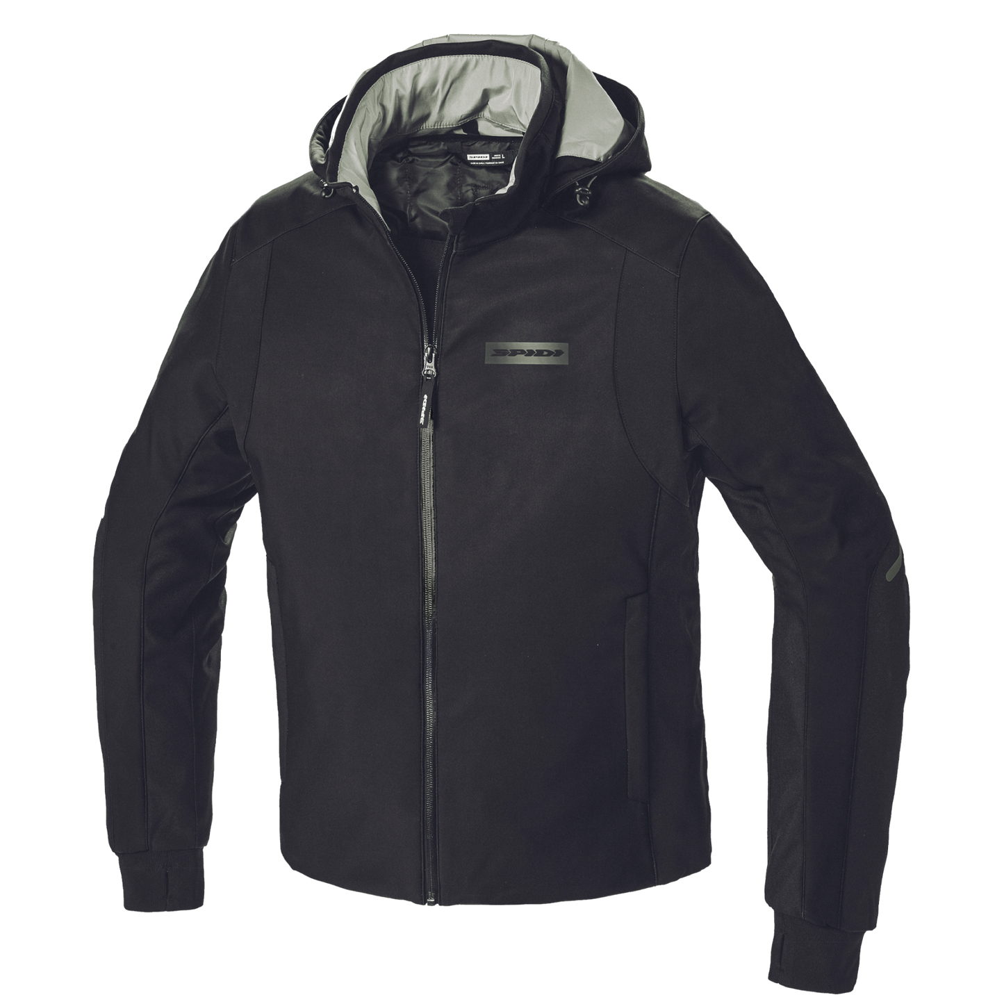 Текстилно мото яке SPIDI Hoodie Armor H2Out Black
