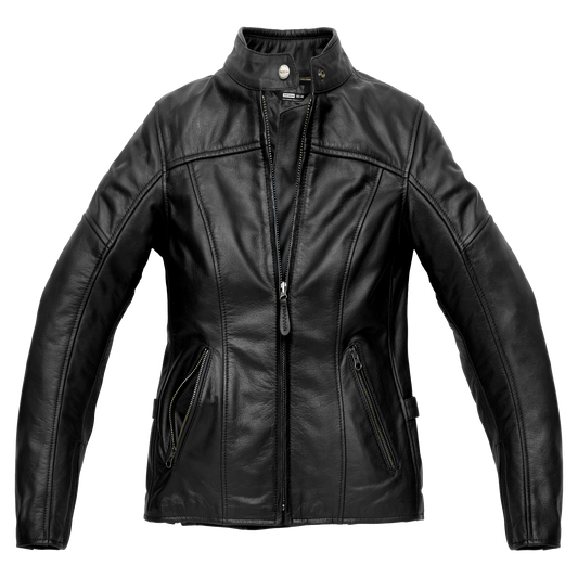 Дамско кожено мото яке SPIDI MACK LADY Black