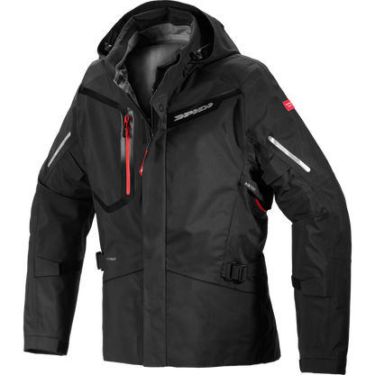 Текстилно яке за мотор SPIDI Mission-T Shield Black