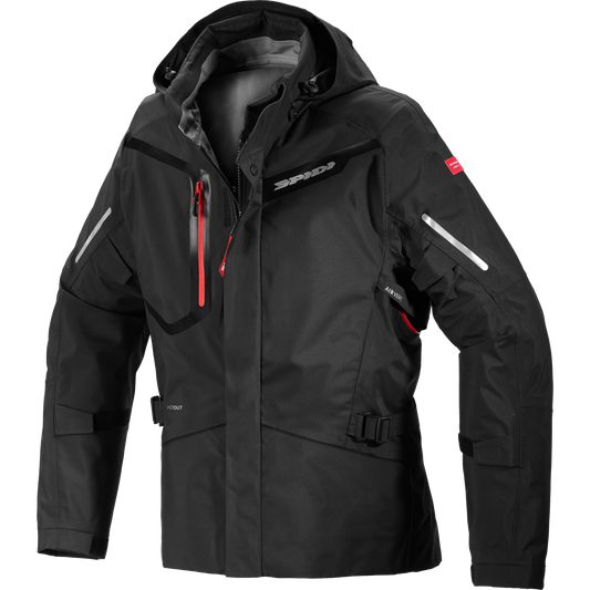 Текстилно яке за мотор SPIDI Mission-T Shield Black
