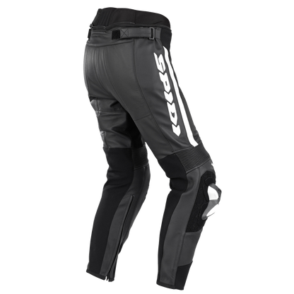 Дамски кожен мото панталон SPIDI RR PRO 2 Black/White