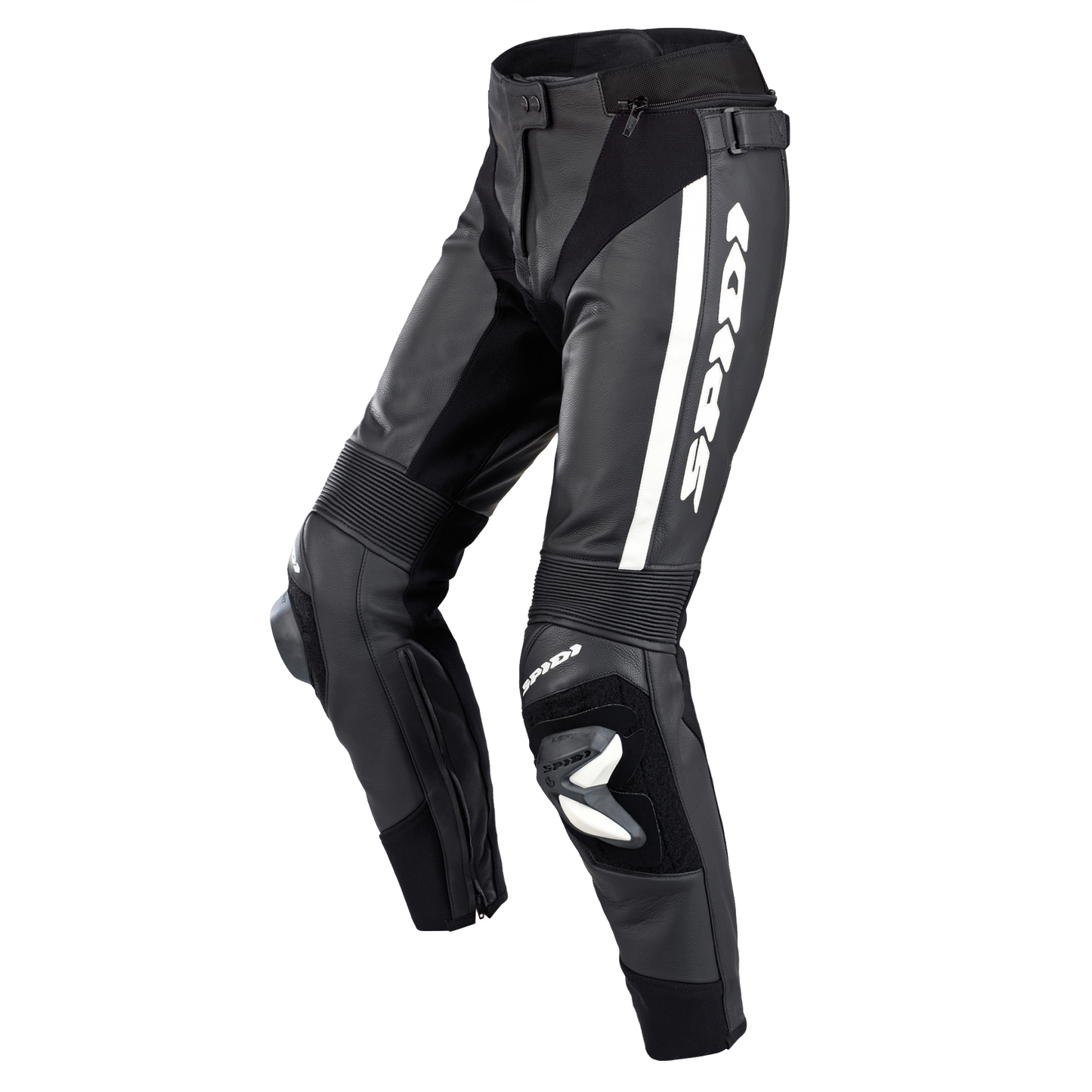 Дамски кожен мото панталон SPIDI RR PRO 2 Black/White