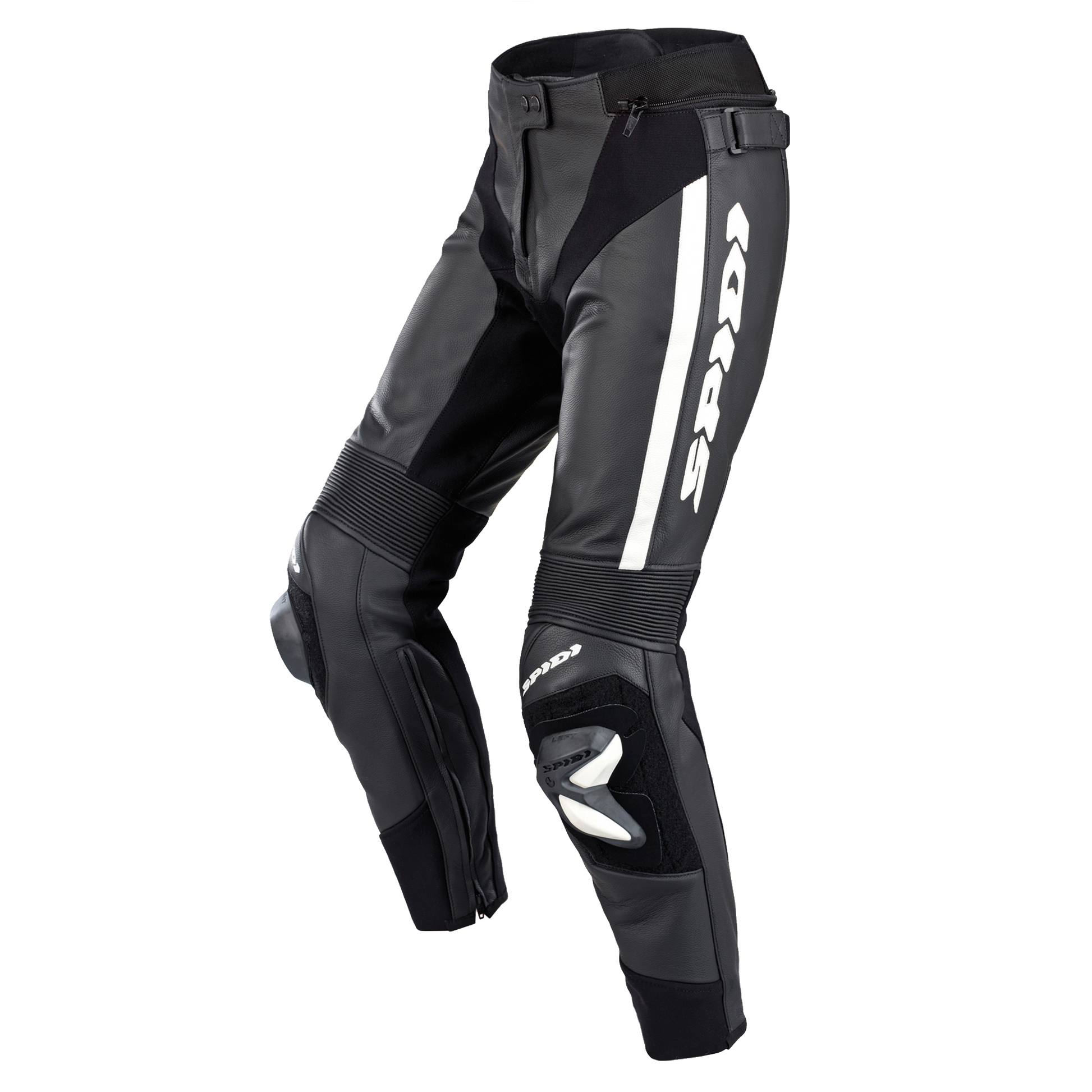 Дамски кожен мото панталон SPIDI RR PRO 2 Black/White