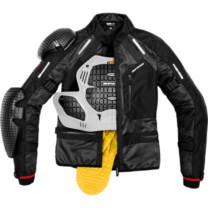 Текстилно мото яке SPIDI TECH ARMOR Black
