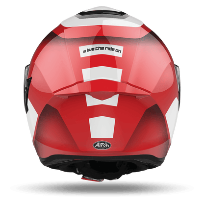 КАСКА AIROH ST 501 DOCK RED GLOSS