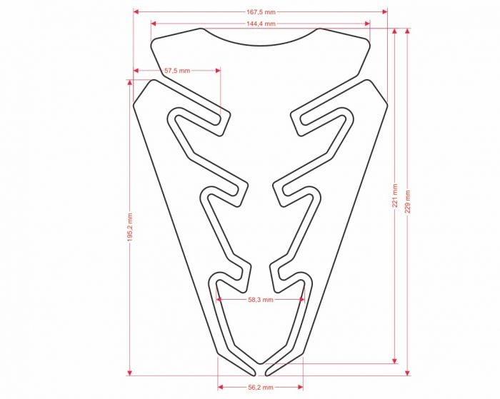 Протектор за резервоар ONEDESIGN CGEXBP/PR3480