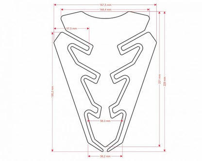 Протектор за резервоар ONEDESIGN CGEXBP/PR3480