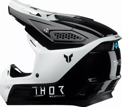Мотокрос каска THOR FLEET STORM BLACK/WHITE