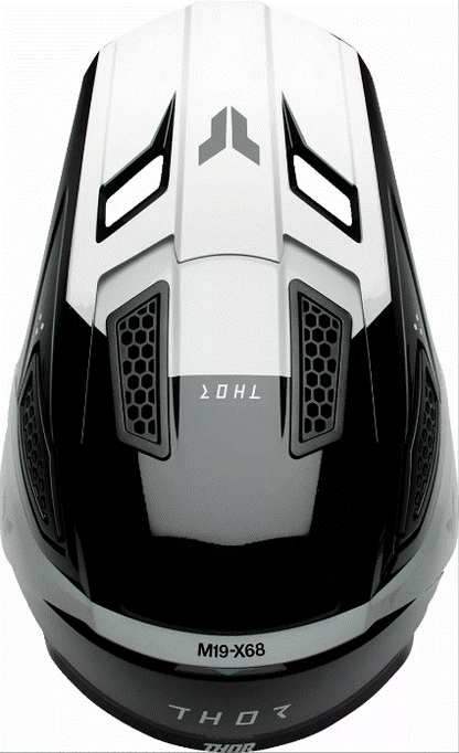 Мотокрос каска THOR FLEET STORM BLACK/WHITE