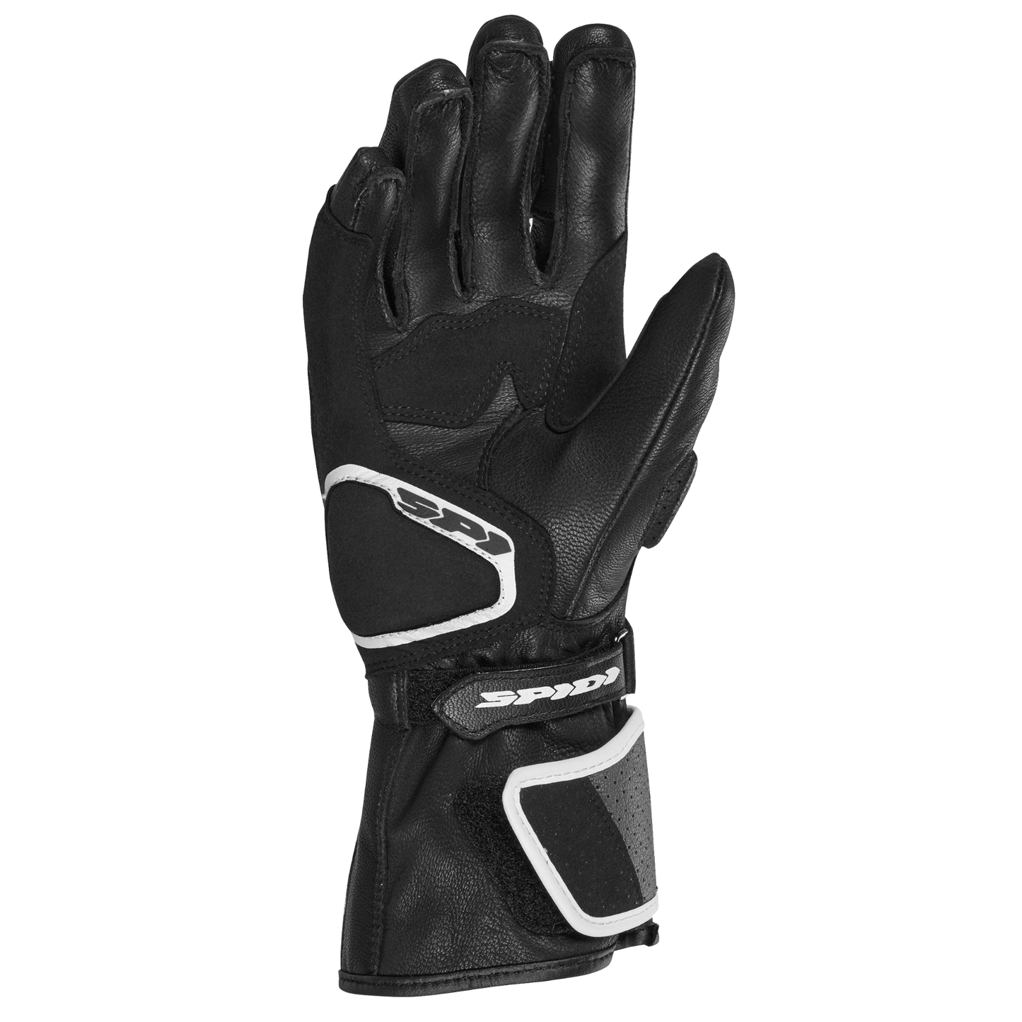 Дамски кожени мото ръкавици SPIDI STR-6 Black/White
