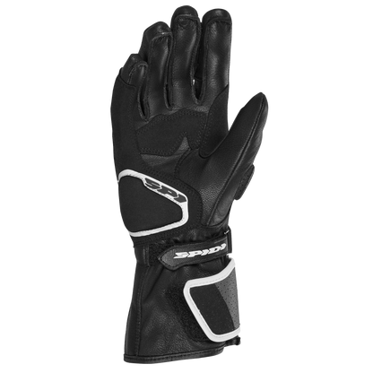 Дамски кожени мото ръкавици SPIDI STR-6 Black/White
