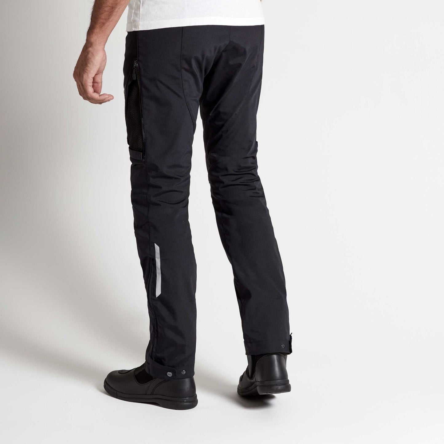 Текстилен мото панталон SPIDI STRETCH BLACK