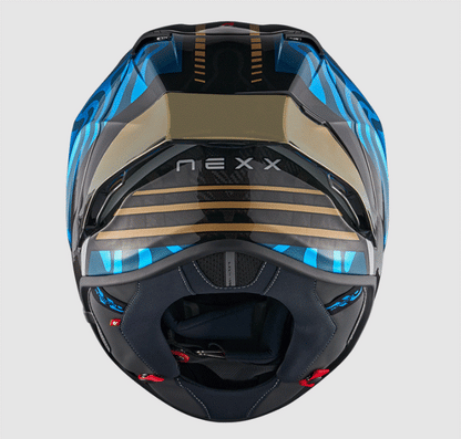 Каска NEXX X.R3R SWIRL SKY BLUE