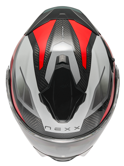 Каска NEXX X.LIFETOUR FLIP UP PRO MILE WHITE RED