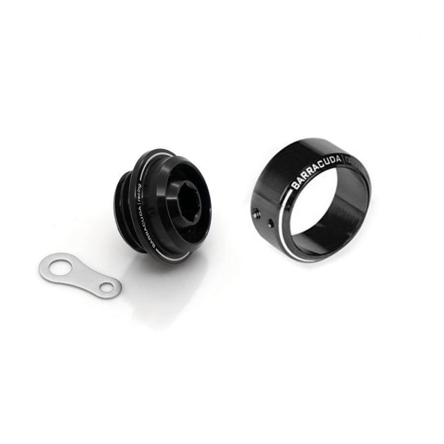 Цветна приставка за ПРОБКА ЗА МАСЛО BARRACUDA Ø35 BLACK
