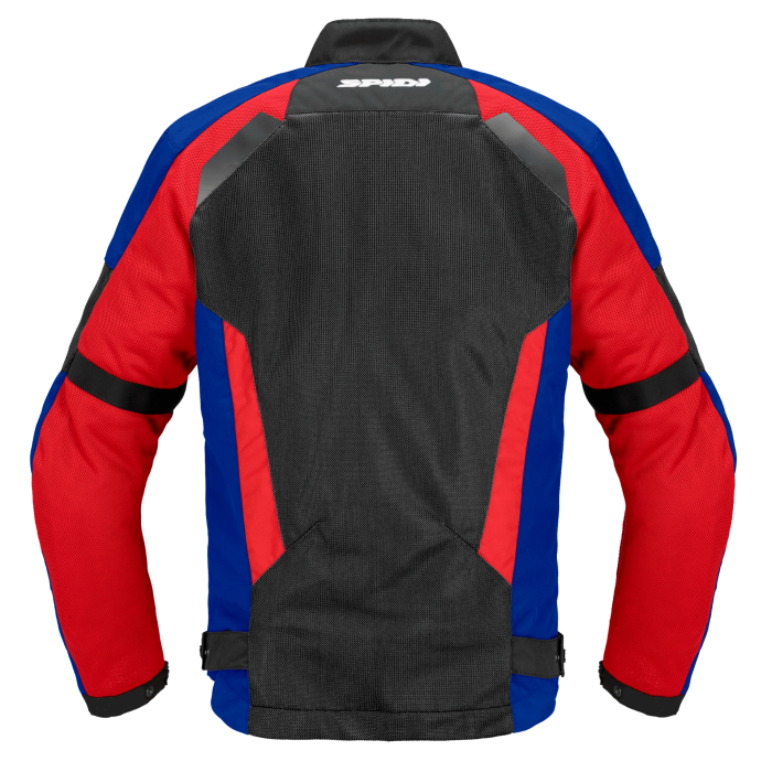 Текстилно мото яке SPIDI TEK NET BLACK/RED/BLUE