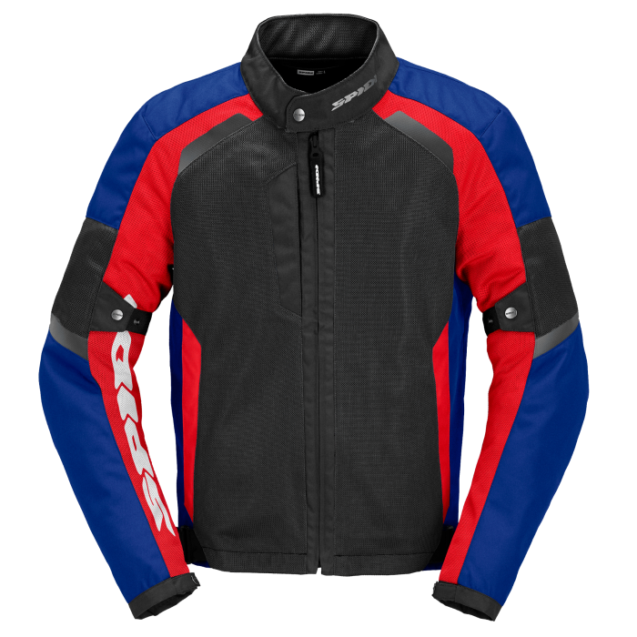 Текстилно мото яке SPIDI TEK NET BLACK/RED/BLUE