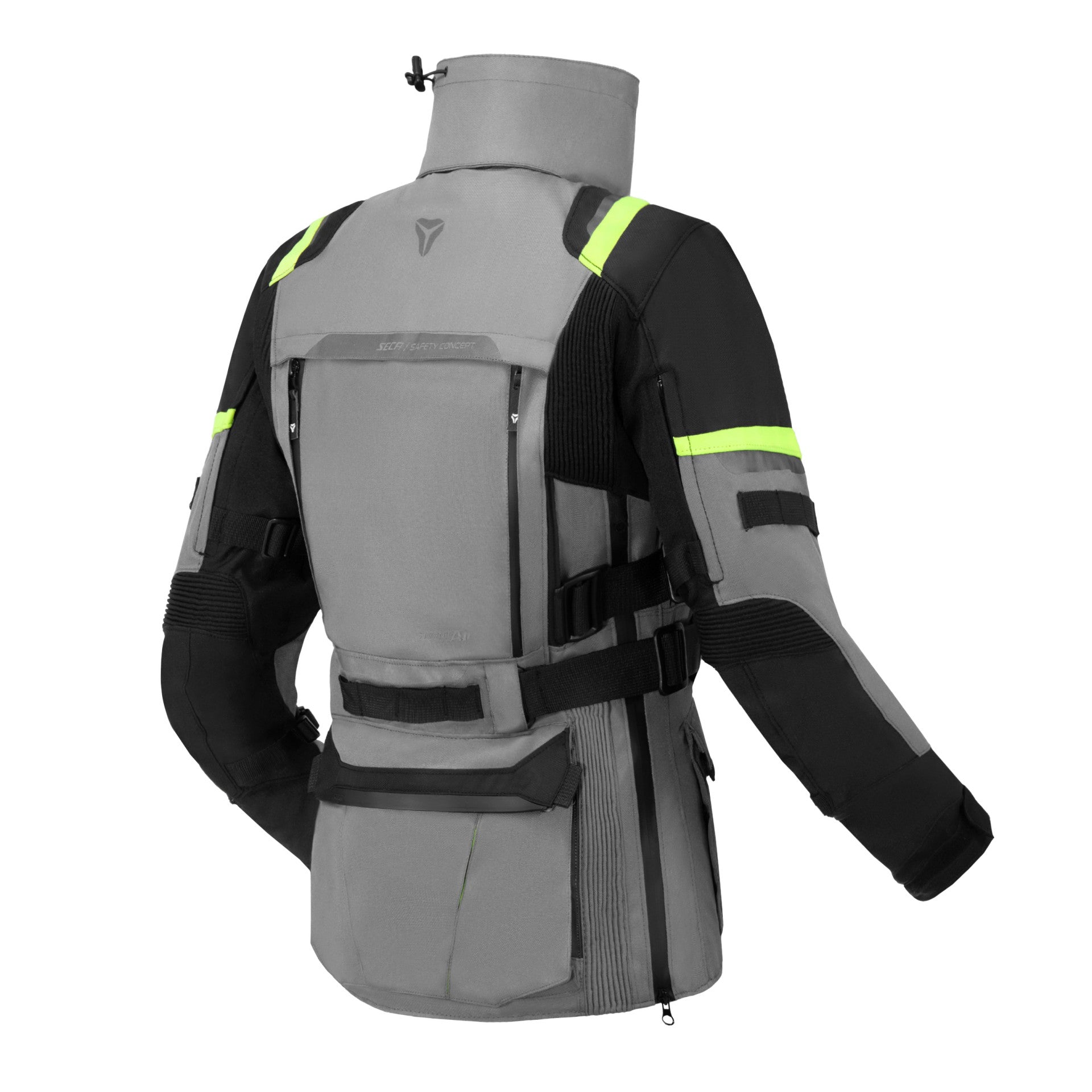 ДАМСКО ТЕКСТИЛНО ЯКЕ SECA ARRAKIS III TITANIUM/NEON YELLOW