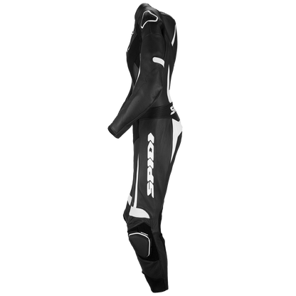 Дамски кожен мото екип SPIDI TRACK PERF PRO Black/White