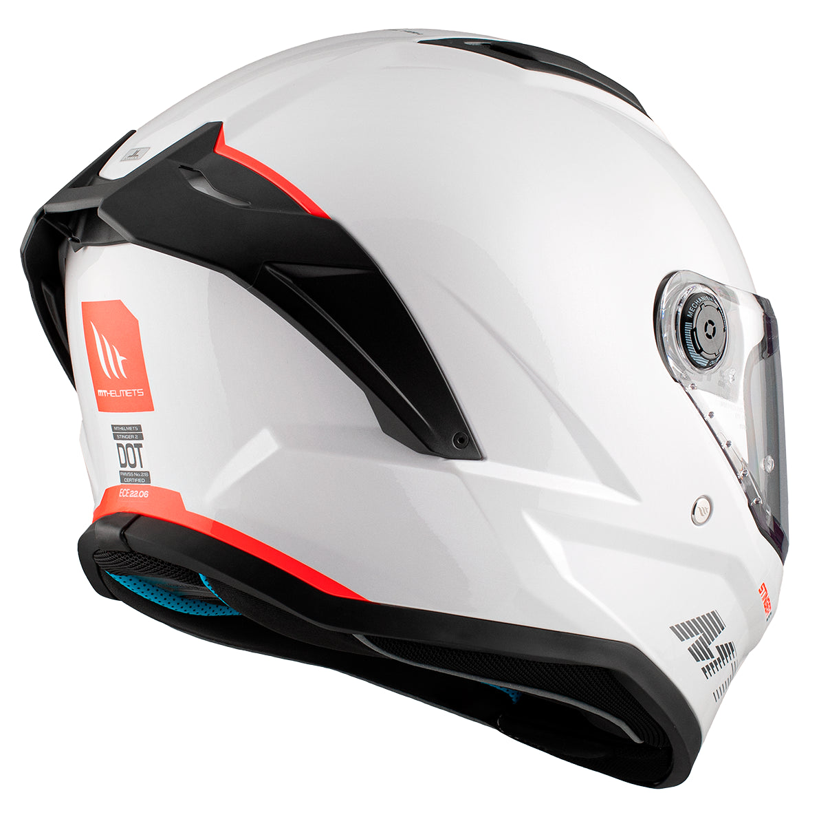 Каска MT STINGER 2 A0 WHITE