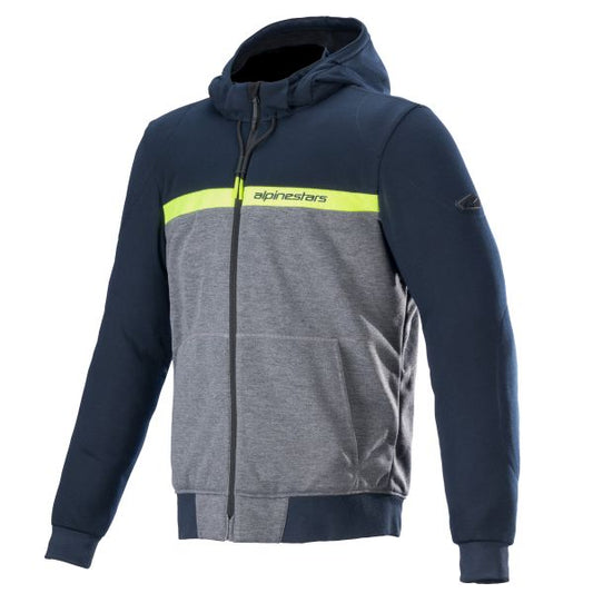 Мото суичър ALPINESTARS CHROME STREET BLUE/GREY