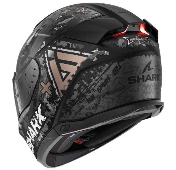 Каска SHARK SKWAL i3 HELLCAT BLACK/BRONZE