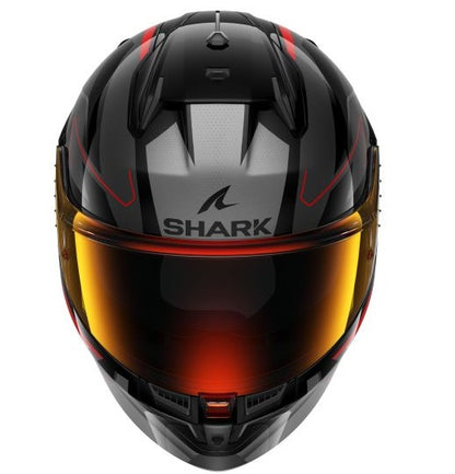 Каска SHARK D-SKWAL 3 SIZLER BLACK/GREY/RED