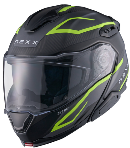 Каска NEXX X.LIFETOUR FLIP UP PRO MILE NEON GRAY