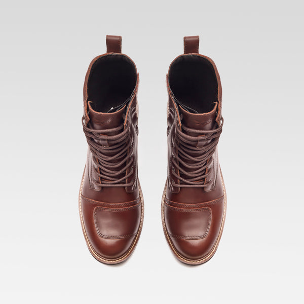 Мото ботуши XPD X-NASHVILLE H2OUT BROWN
