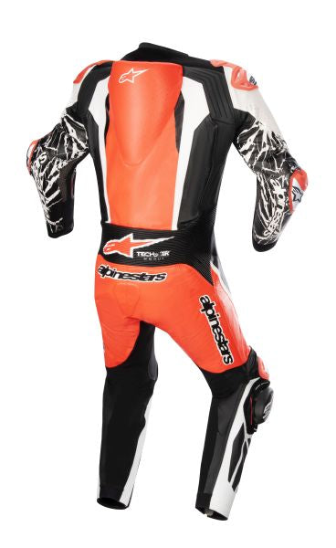 Кожен екип ALPINESTARS RACING ABSOLUTE V2 RED/FLUO RED/WHITE