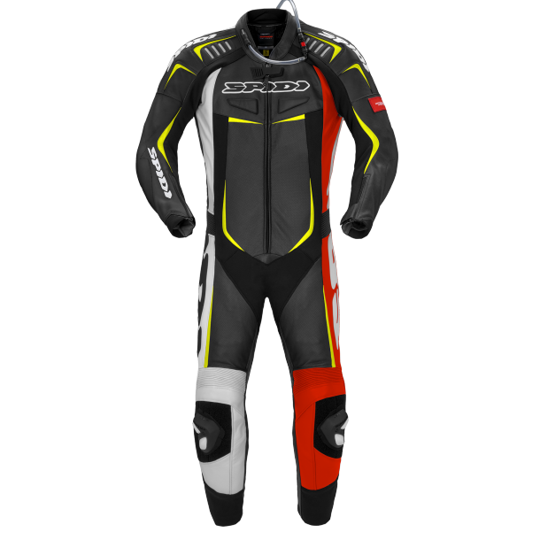 Мото екип SPIDI TRACK WIND PRO RED/YELLOW FLUO