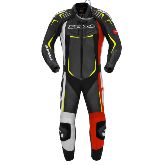 Мото екип SPIDI TRACK WIND PRO RED/YELLOW FLUO