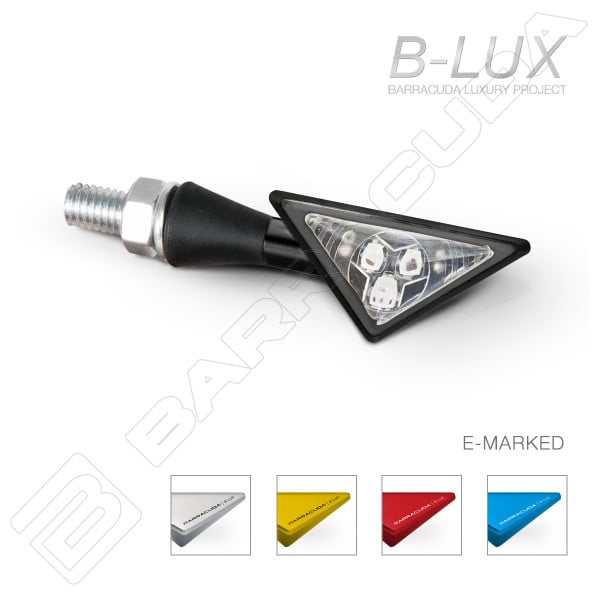 LED мото мигачи BARRACUDA Z-LED B-LUX SILVER