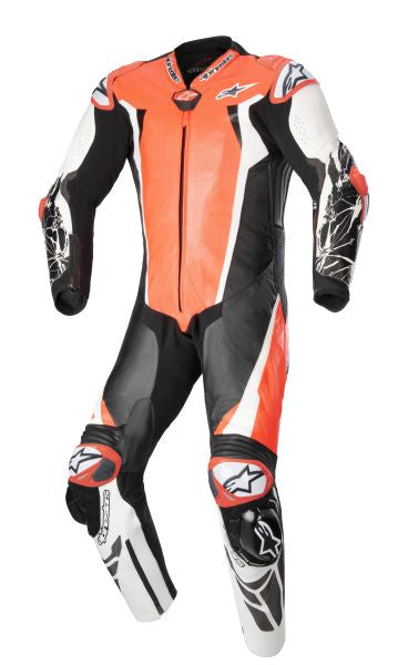 Кожен екип ALPINESTARS RACING ABSOLUTE V2 RED/FLUO RED/WHITE