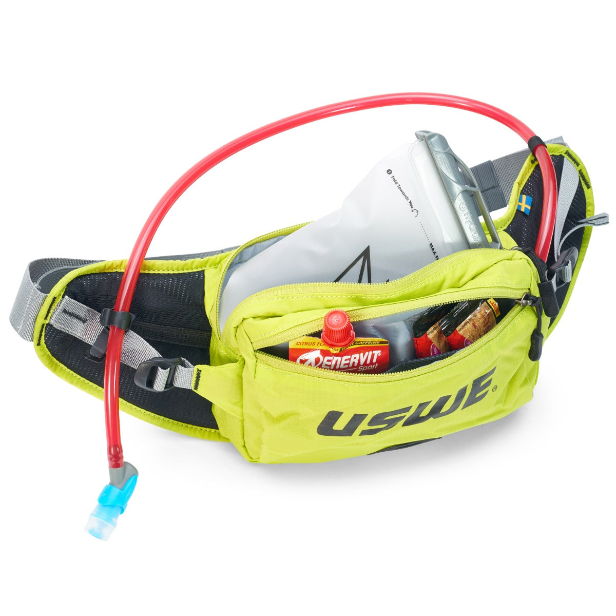 Хидраторна раница за кръст USWE ZULO 2L HYDRATION WAIST PACK CRAZY YELLOW